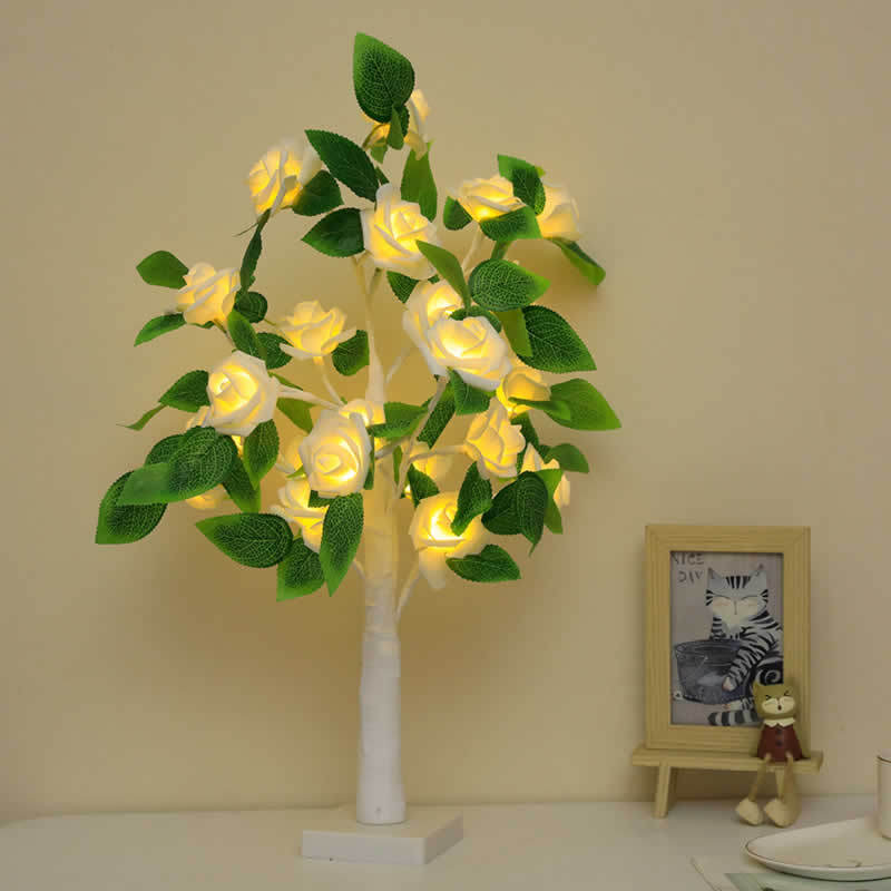 Rose Led Blumenbaumlampe