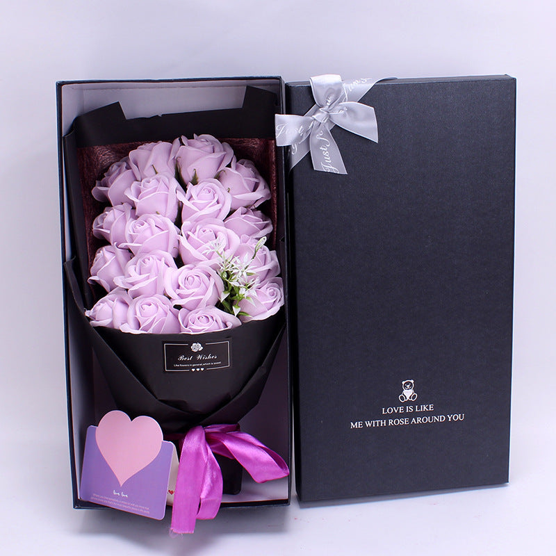 Kreative Blumenstrauss für Geburtstagsgeschenk