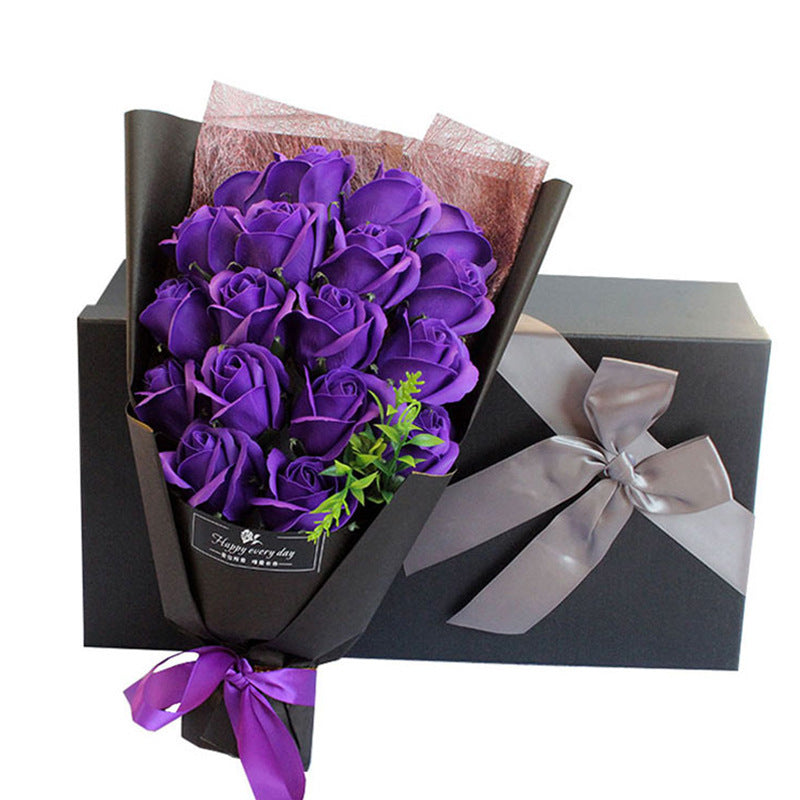 Kreative Blumenstrauss für Geburtstagsgeschenk