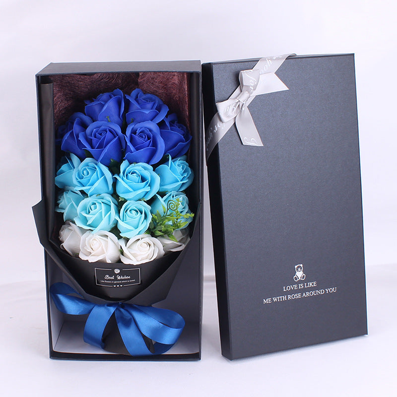 Kreative Blumenstrauss für Geburtstagsgeschenk