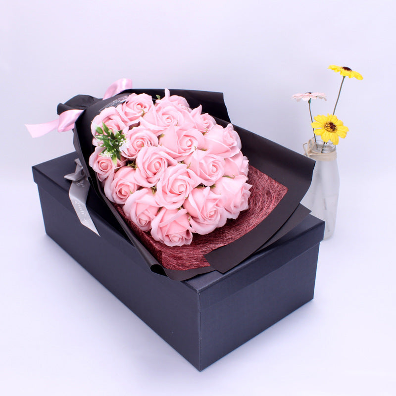 Kreative Blumenstrauss für Geburtstagsgeschenk
