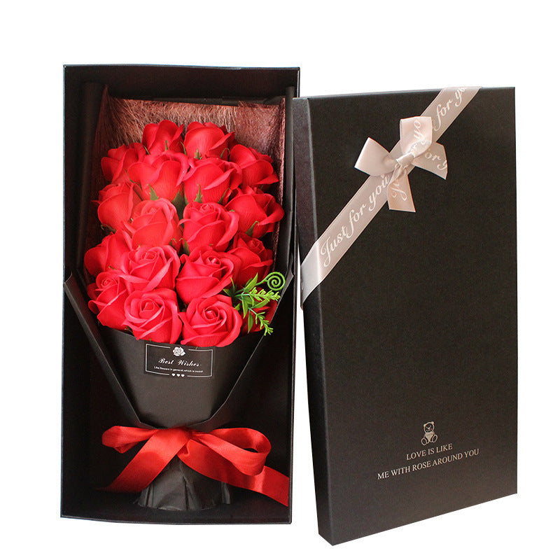 Kreative Blumenstrauss für Geburtstagsgeschenk