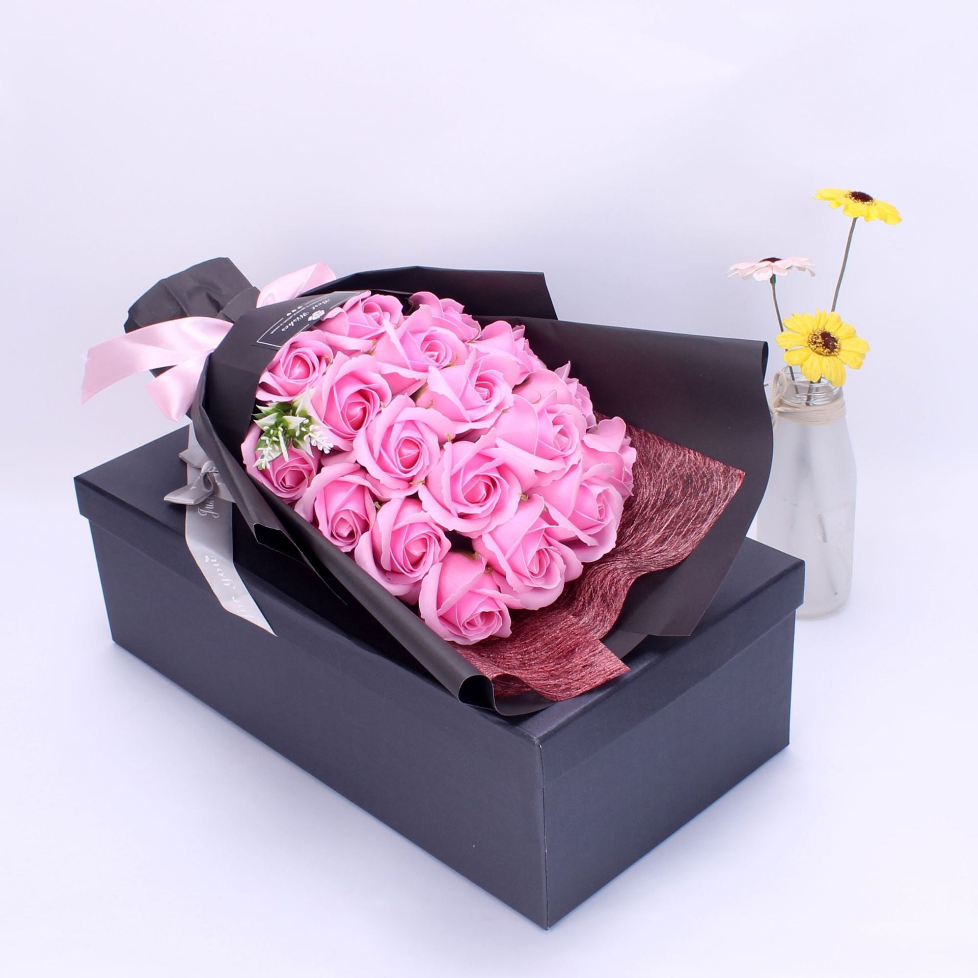 Kreative Blumenstrauss für Geburtstagsgeschenk