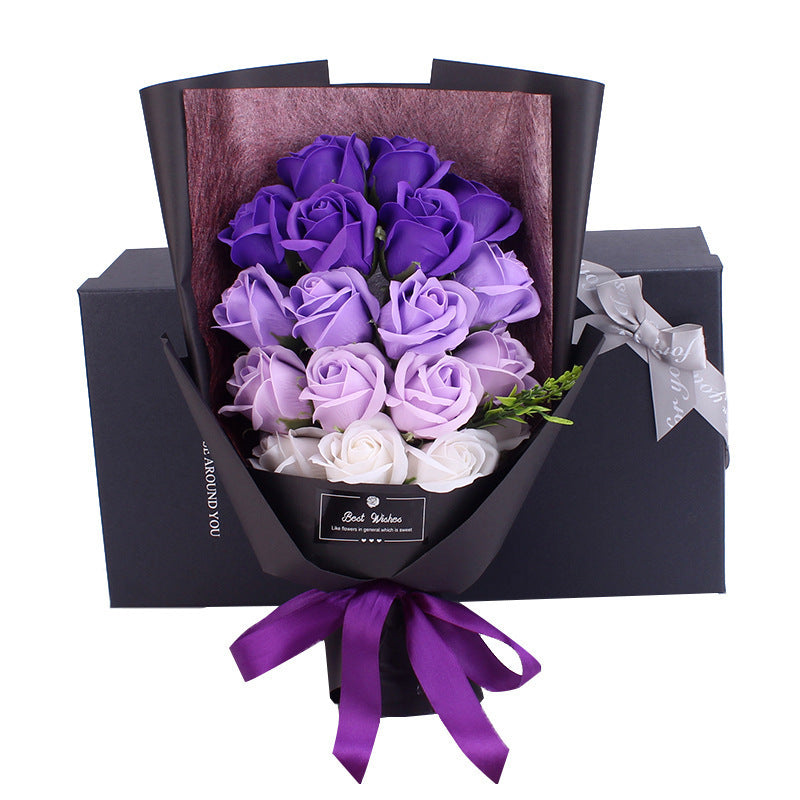 Kreative Blumenstrauss für Geburtstagsgeschenk
