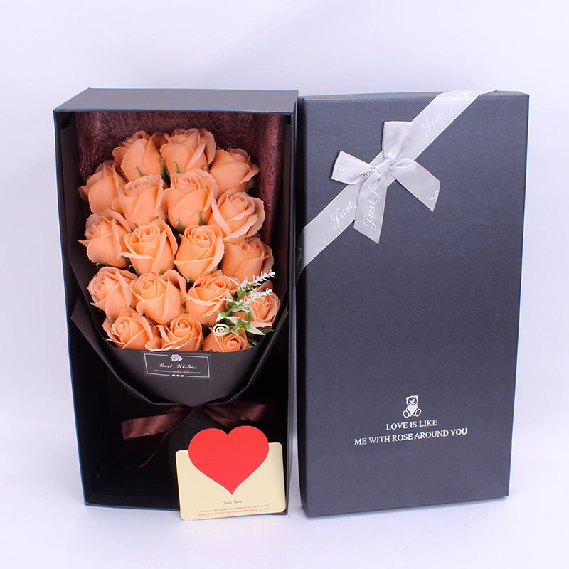 Kreative Blumenstrauss für Geburtstagsgeschenk