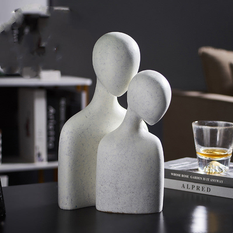 Moderne Kunst Skulptur für Wohnzimmer