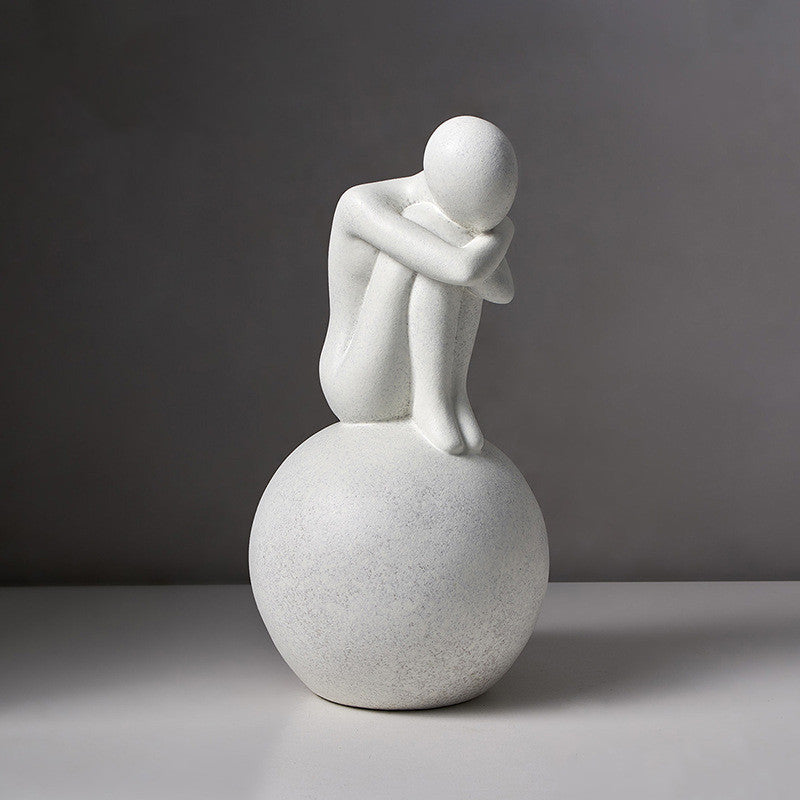 Moderne Kunst Skulptur für Wohnzimmer