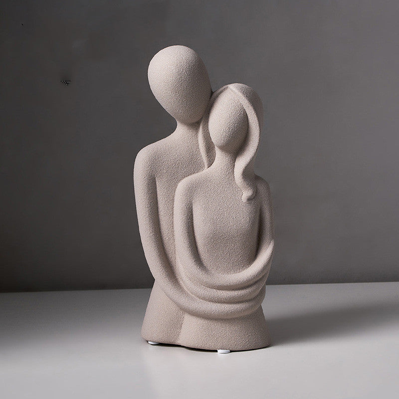 Moderne Kunst Skulptur für Wohnzimmer