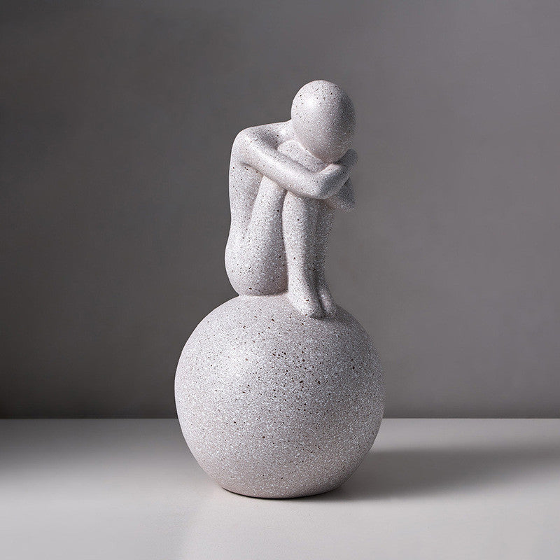 Moderne Kunst Skulptur für Wohnzimmer