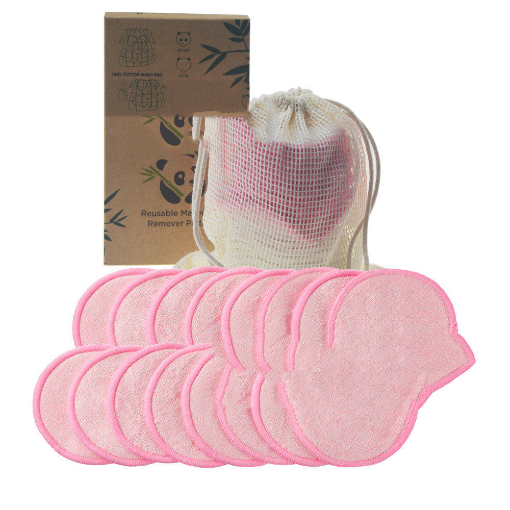 Bambusfaser-Make-up-Entferner-Set