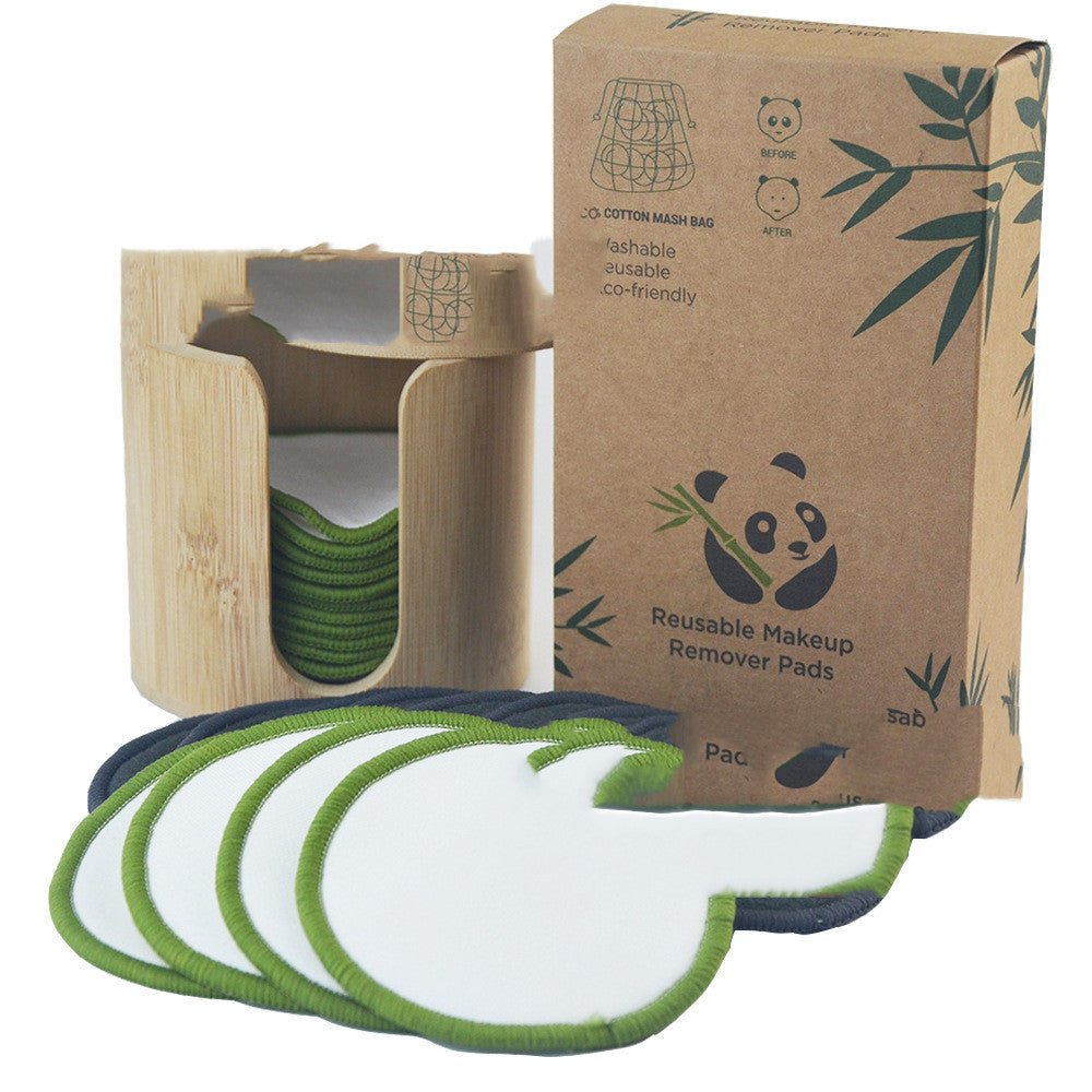 Bambusfaser-Make-up-Entferner-Set