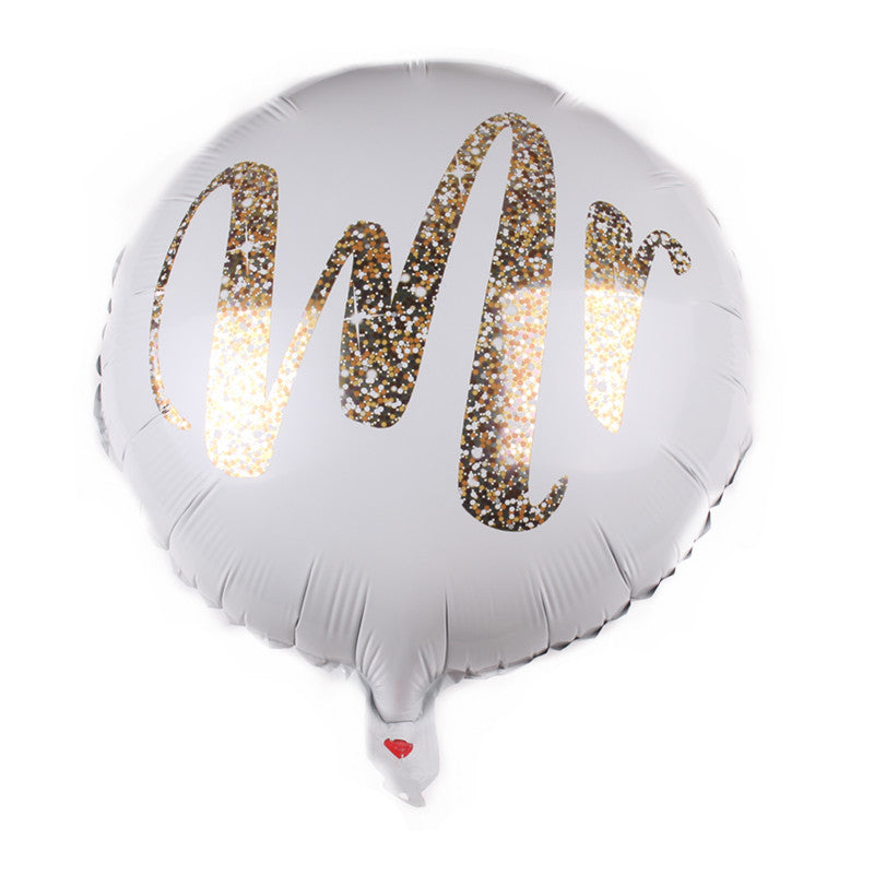 Party Dekoration Ballons aus Aluminium