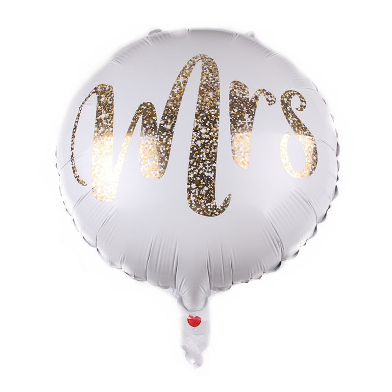 Party Dekoration Ballons aus Aluminium