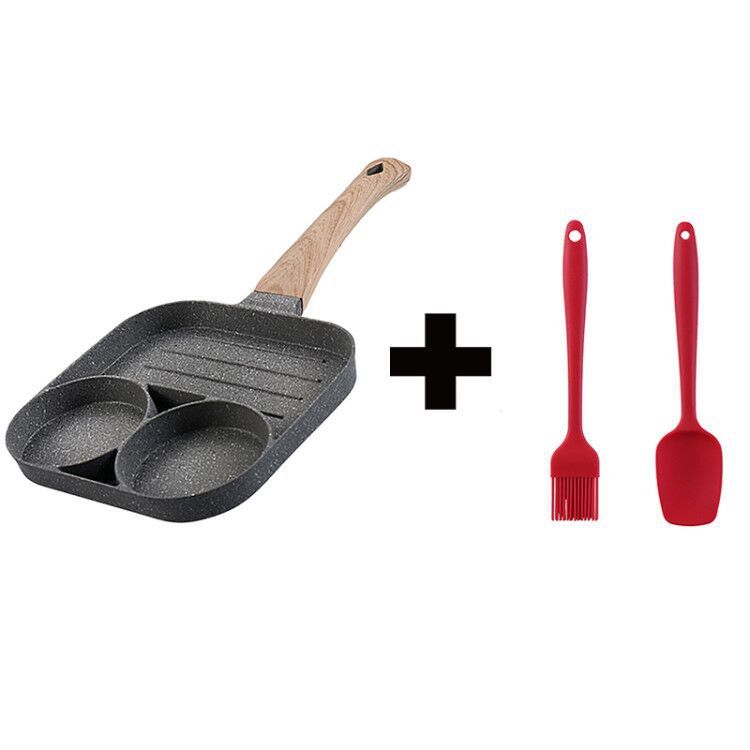 Multifunktionale Bratpfanne mit 4 Löchern