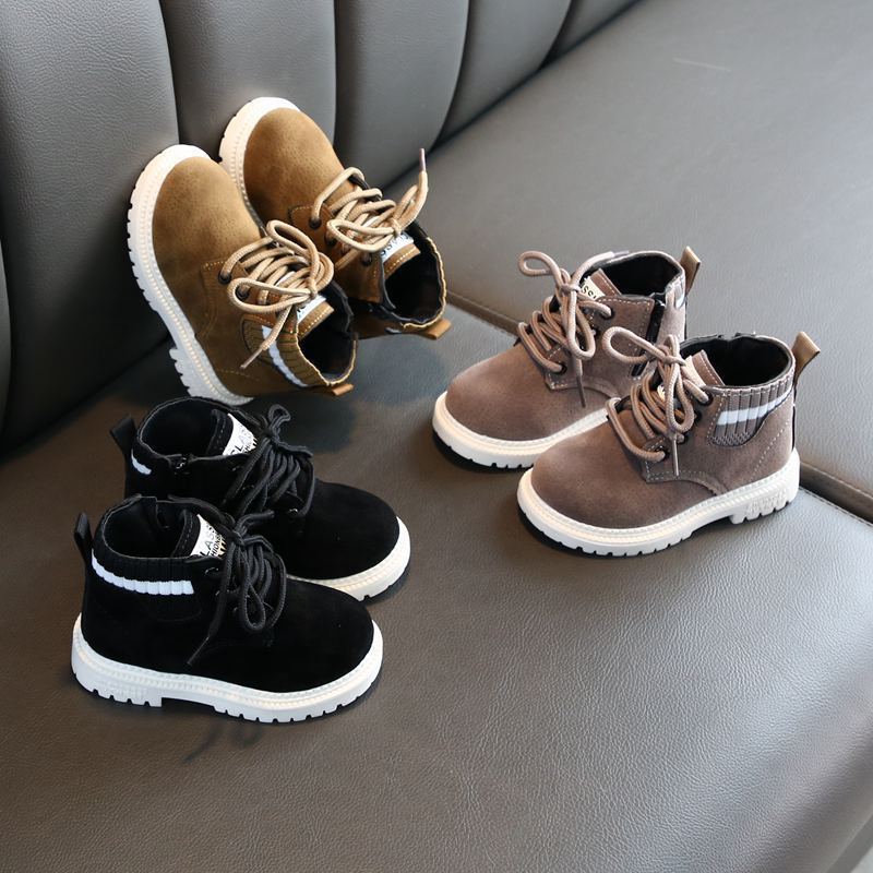 Baby Stiefel - Baby Schuhe mit weiche Sohlen