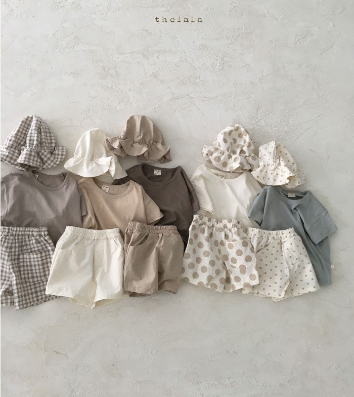 Baby Kleidung aus Baumwolle und Leinen Shorts