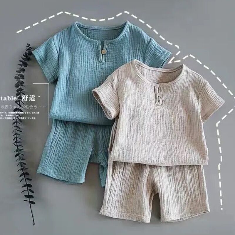 Baby kurzarm Sommer Anzug Livello