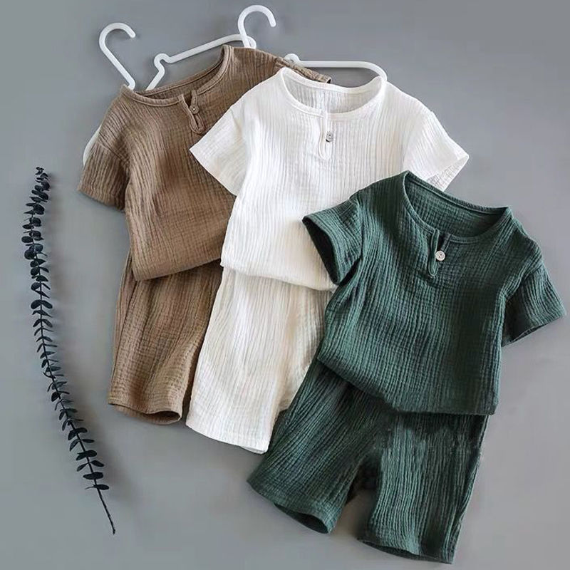 Baby kurzarm Sommer Anzug Livello