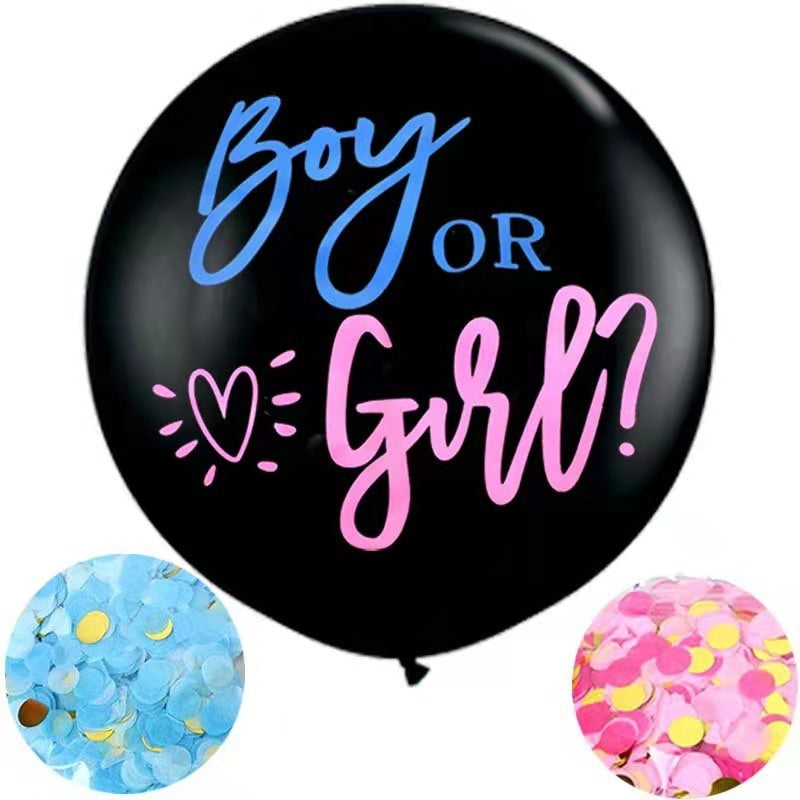 Junge Oder Mädchen Ballon Geschlecht Offenbaren Party