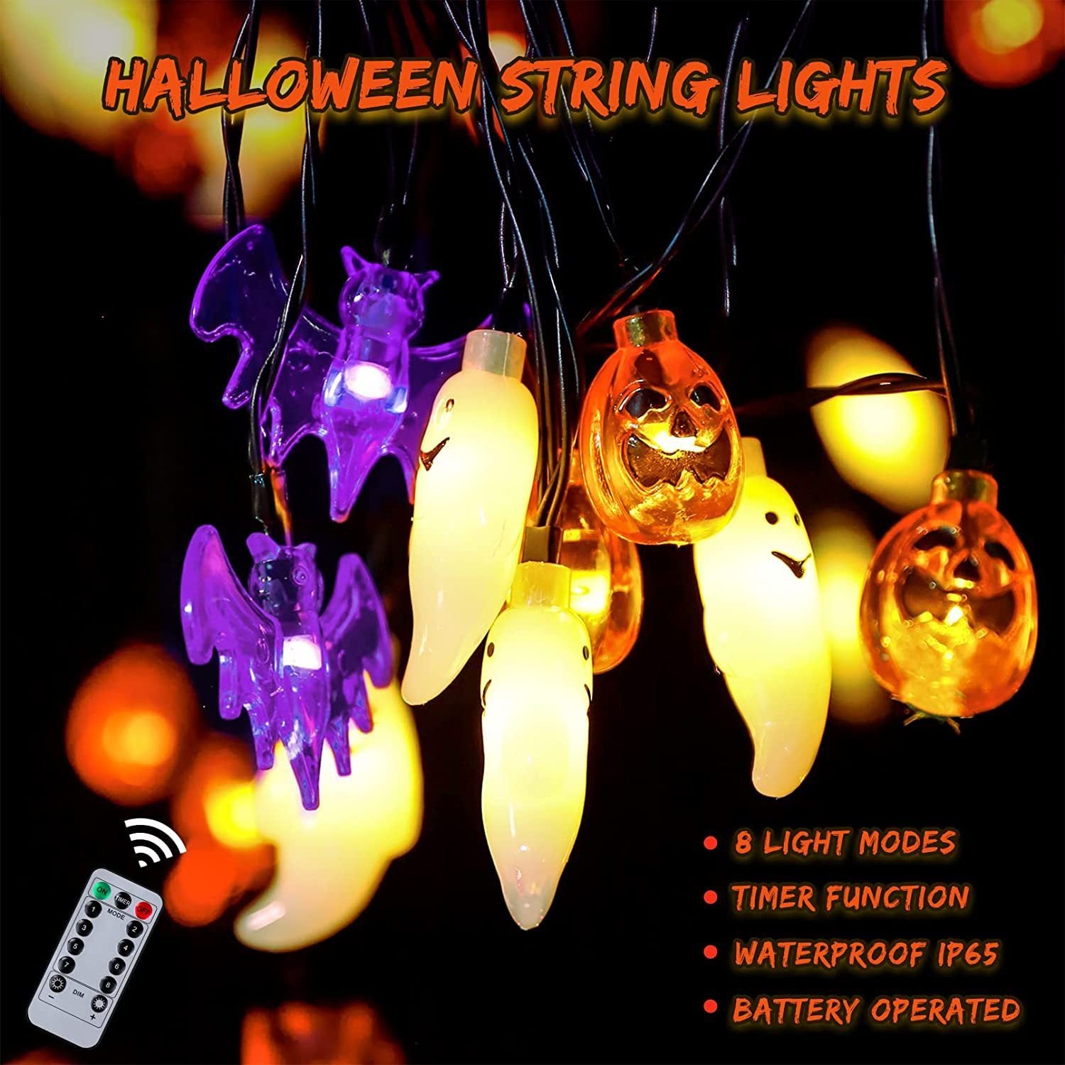 LED Halloween Dekoration Laterne