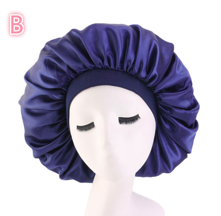 Seide Bonnet Schlaf Nachtmütze