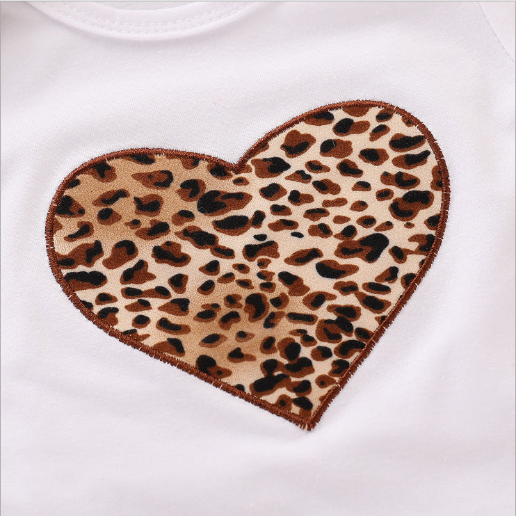 Baby Mädchen Leopard Set