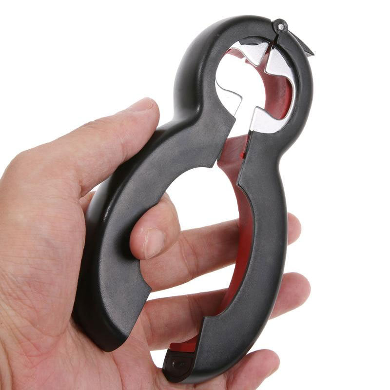 Multifunktionaler Easy Opener Sechs-in-Eins-Flaschenöffner