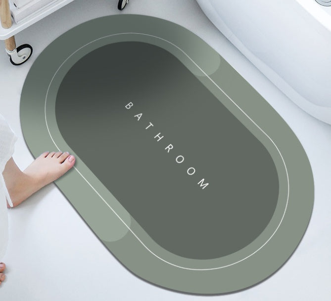 Saugfähige und schnelltrocknende Bodenmatte für das Badezimmer