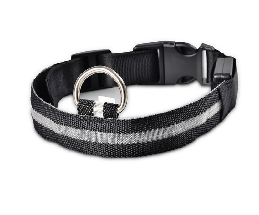 Nylon LED Leuchthalsband für Hunde und Katzen