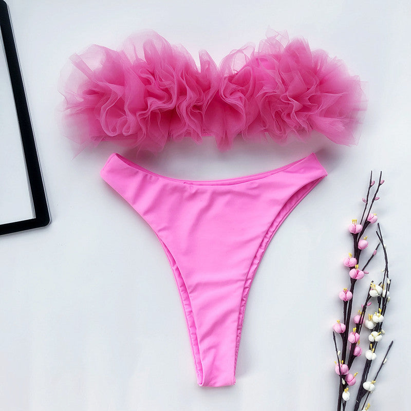 Eingewickelter Bikini