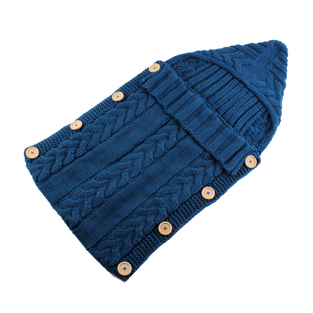 Gestrickter Babyschlafsack