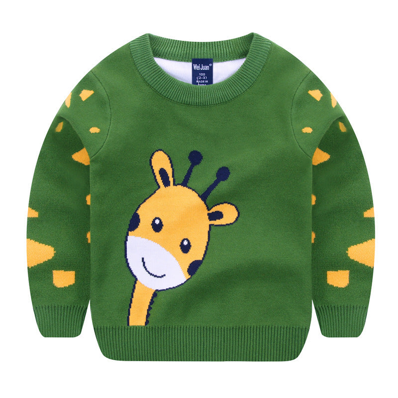 Cartoon-Pullover für Kinder