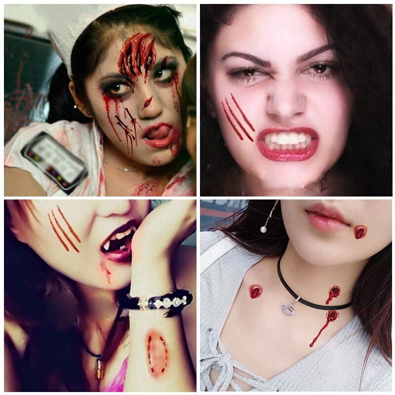 Halloween Tattoo Aufkleber