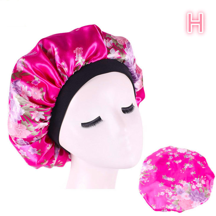 Seide Bonnet Schlaf Nachtmütze