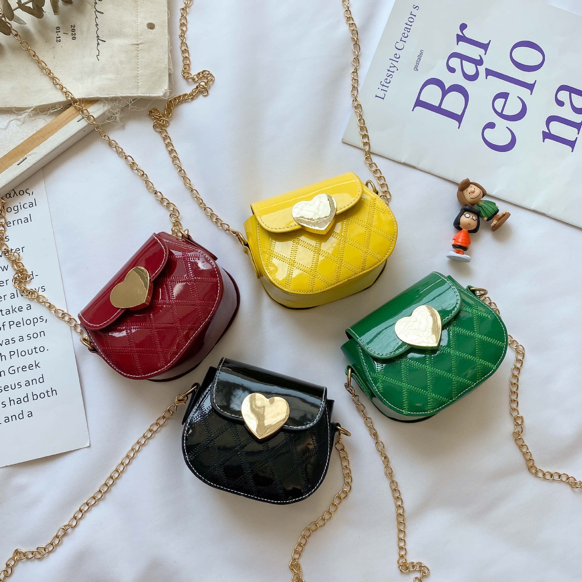Kleine Ledertasche für Kinder
