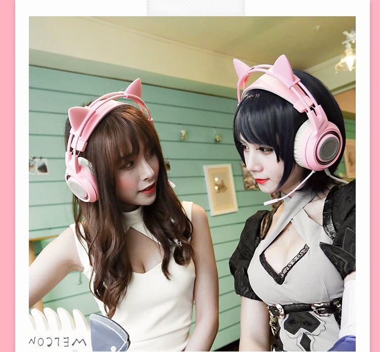Katze Ohr Gaming Kopfhörer