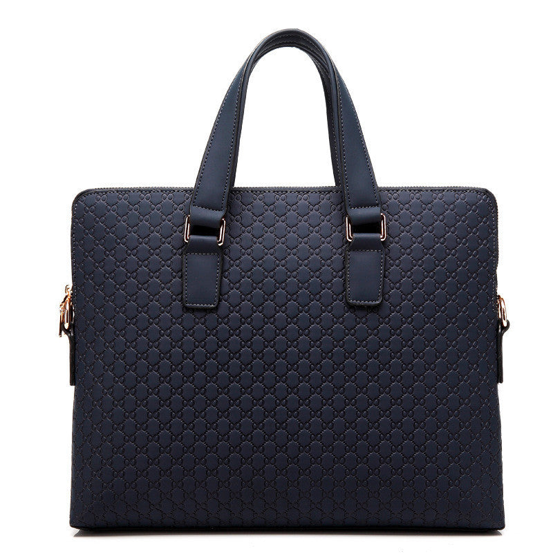 Herren Leder Business 14 Zoll Handtasche - Computer Tasche