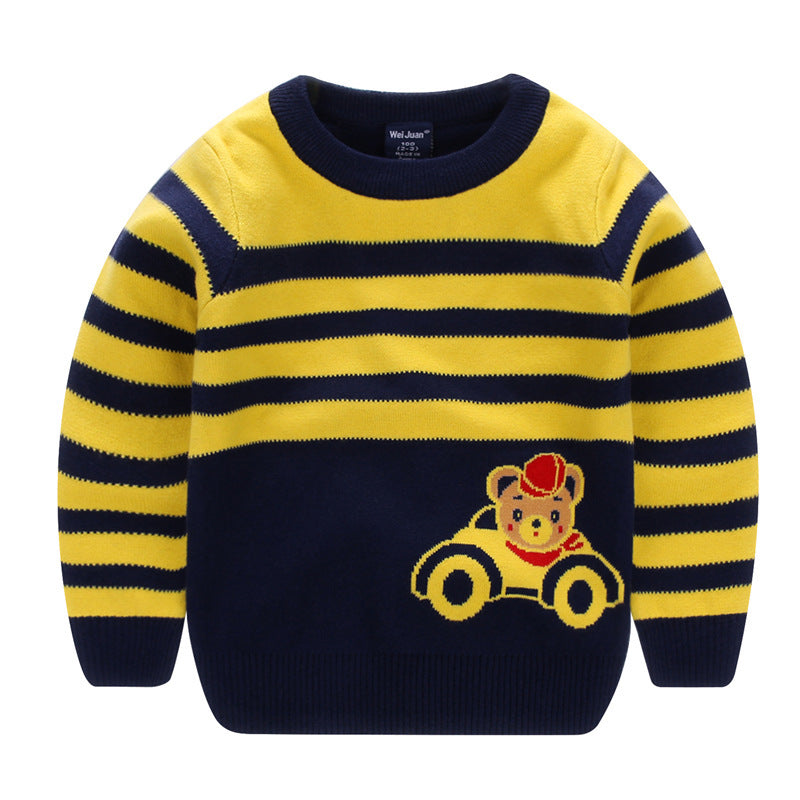 Cartoon-Pullover für Kinder