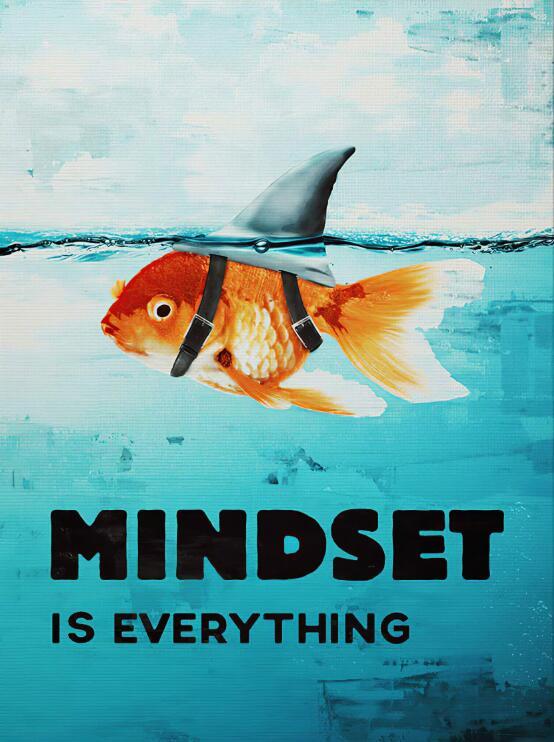 Mindset Wandgemälde