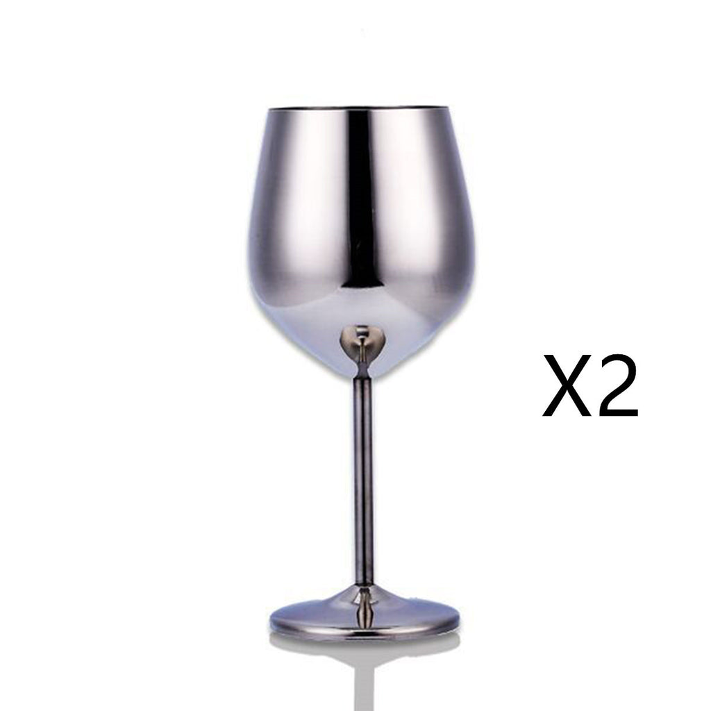 Cocktail Glas aus Edelstahl