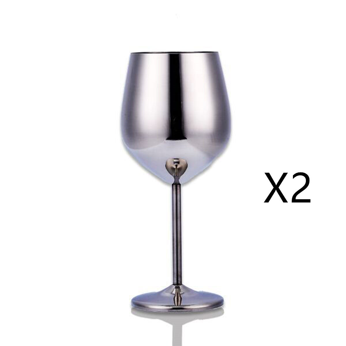 Cocktail Glas aus Edelstahl