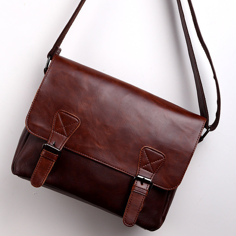 Einzigartige One-Shoulder Vintage Tasche für Herren