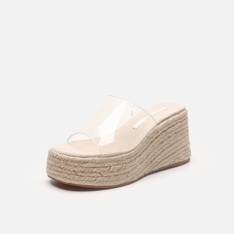 Damen Sandalen mit Keilabsatz