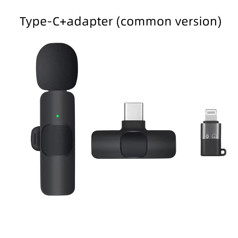 Kabelloses 360° Lavalier Mikrofon für Handy