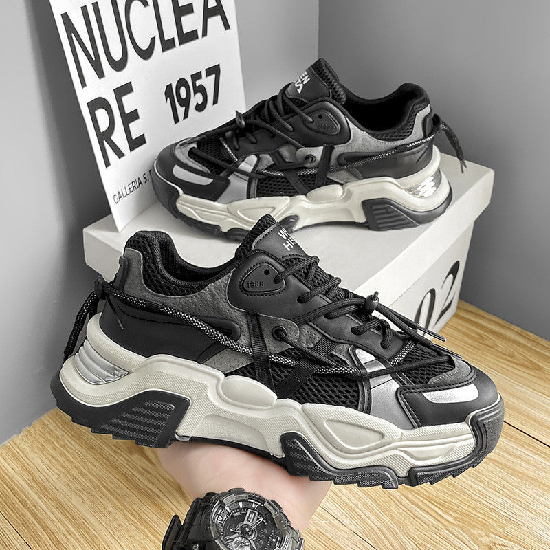 Mens Fashion Schuhe Atmungsaktive dicke Sohlen