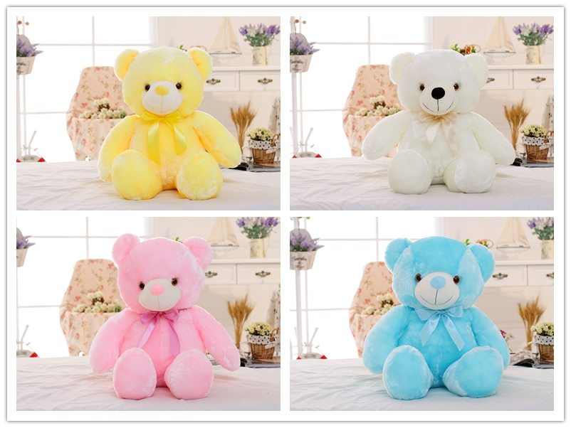 Kreativer leuchtender LED-Teddybär