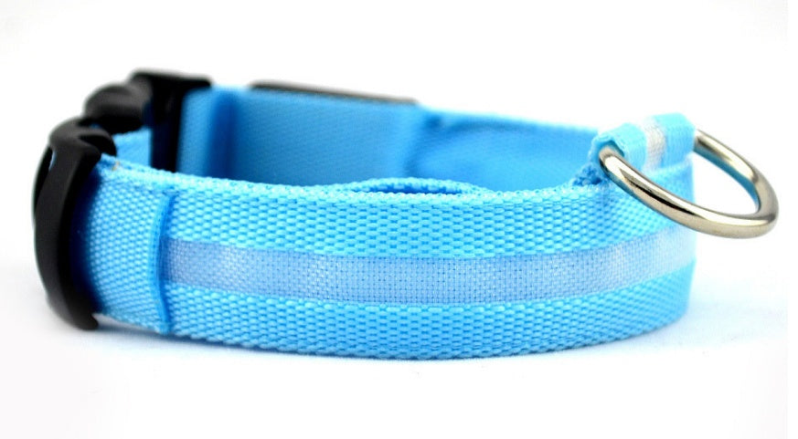 Nylon LED Leuchthalsband für Hunde und Katzen