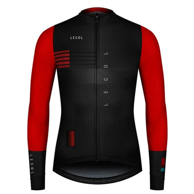 Radtrikot mit langen Ärmeln