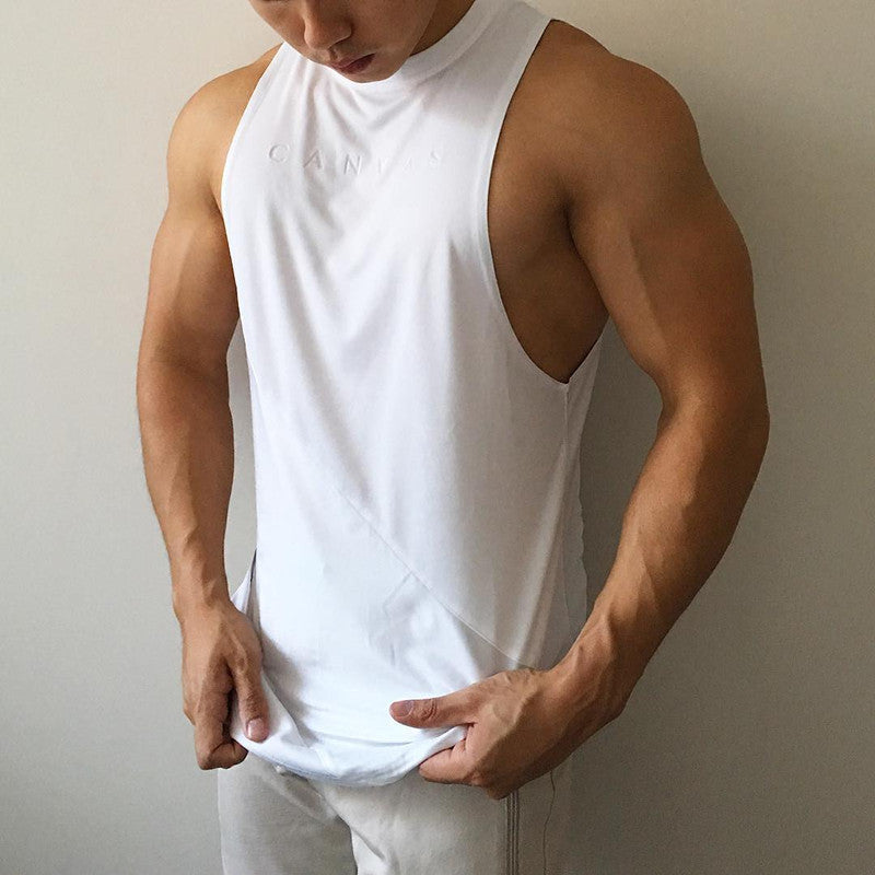 Lockere ärmellose schnell trocknende Tanktop