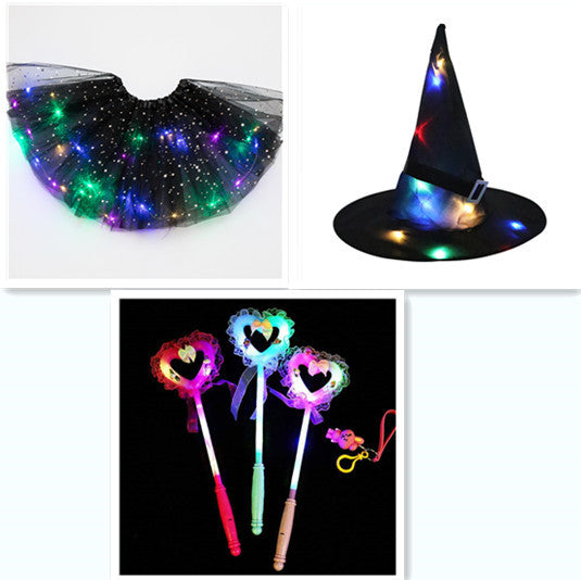 Magischer und leuchtender LED-Prinzessin-Rock